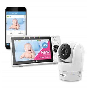Upgraded Smart WiFi Baby Monitor VM901, 5-inch 720p Display, 1080p Camera